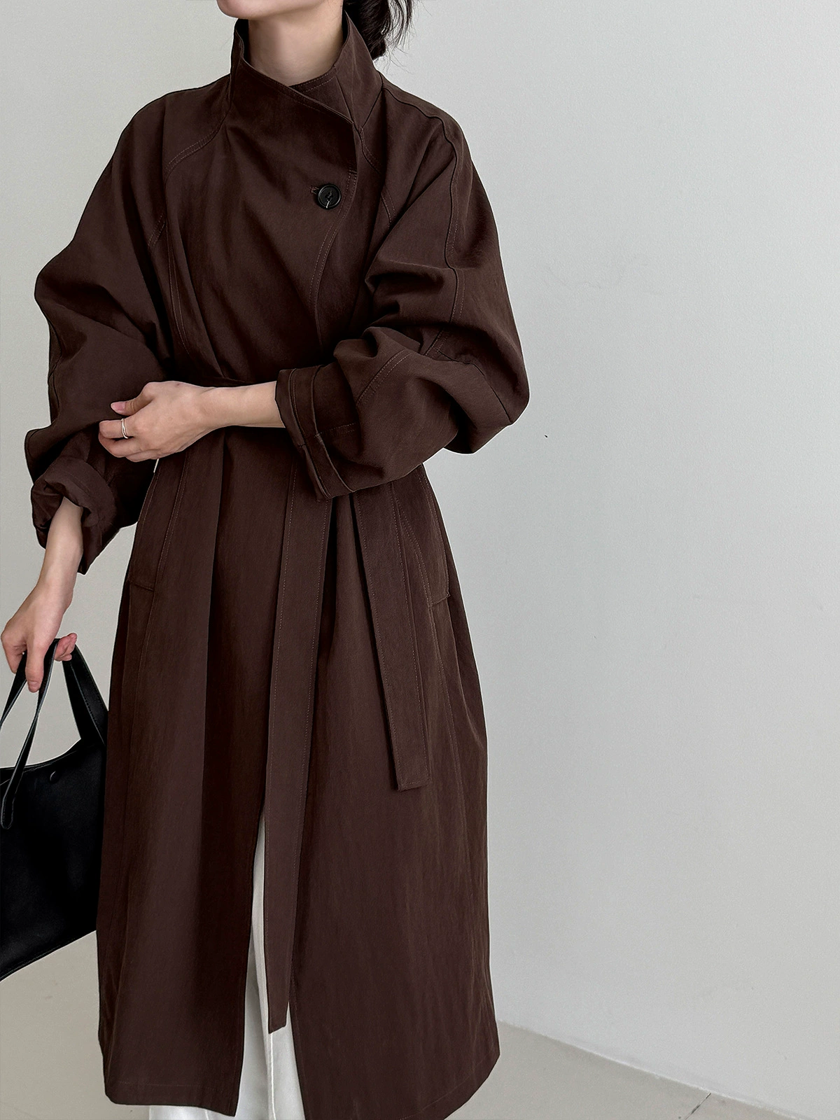 Autumn trench coat, high-quality style