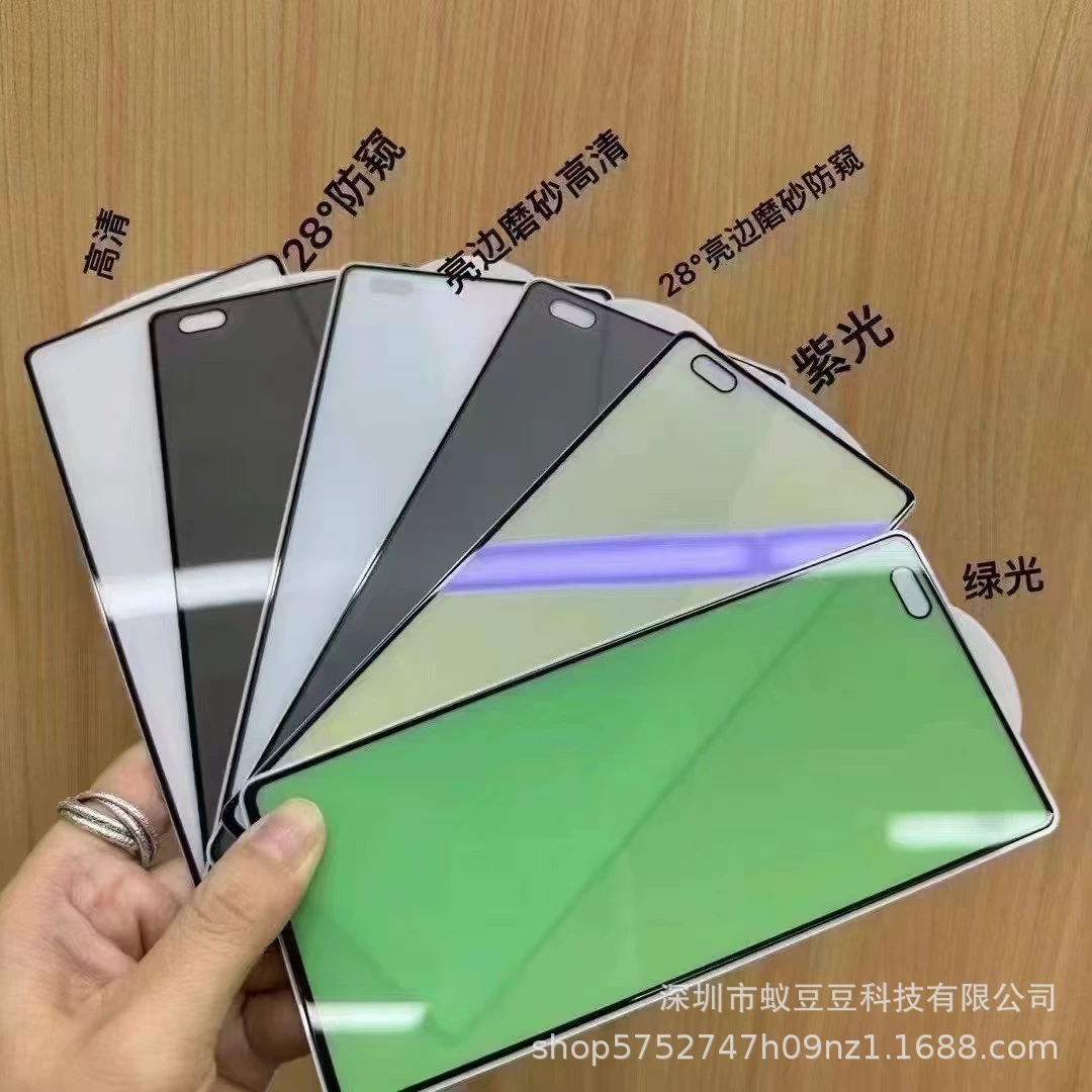 Подходит для стекла Samsung Z Fold6 защита W24 внешний экран W23 антипросокой отпечатков пальцев ZFold54 маленький экран изогнутая защитная пленка