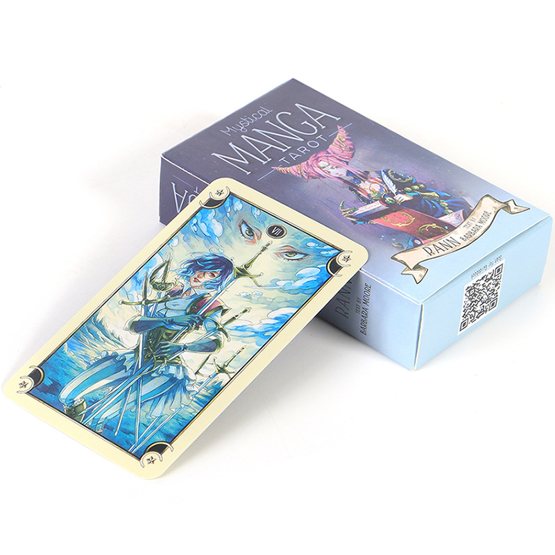 Mysterious Manga Tarot Cards Oracle Deck Board Game English_voghion.com