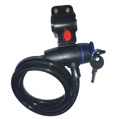 Bicycle chain lock Wire Lock Mountain bike Theft prevention Cable Lock Electric locks Mountain Bike Ring Lock