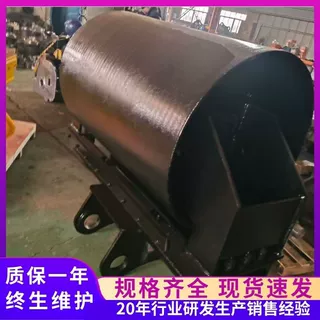 挖掘机滚筒夯 液压振动压路夯实机 河道堤坝压实机