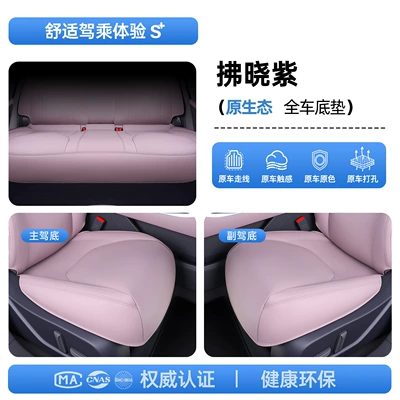 Accessories 25, Seat cushion, seat cover - upgraded-invisible-model-xpeng-m03-dawn-purple-full-car-floor-mat-xpeng-m03-26-models