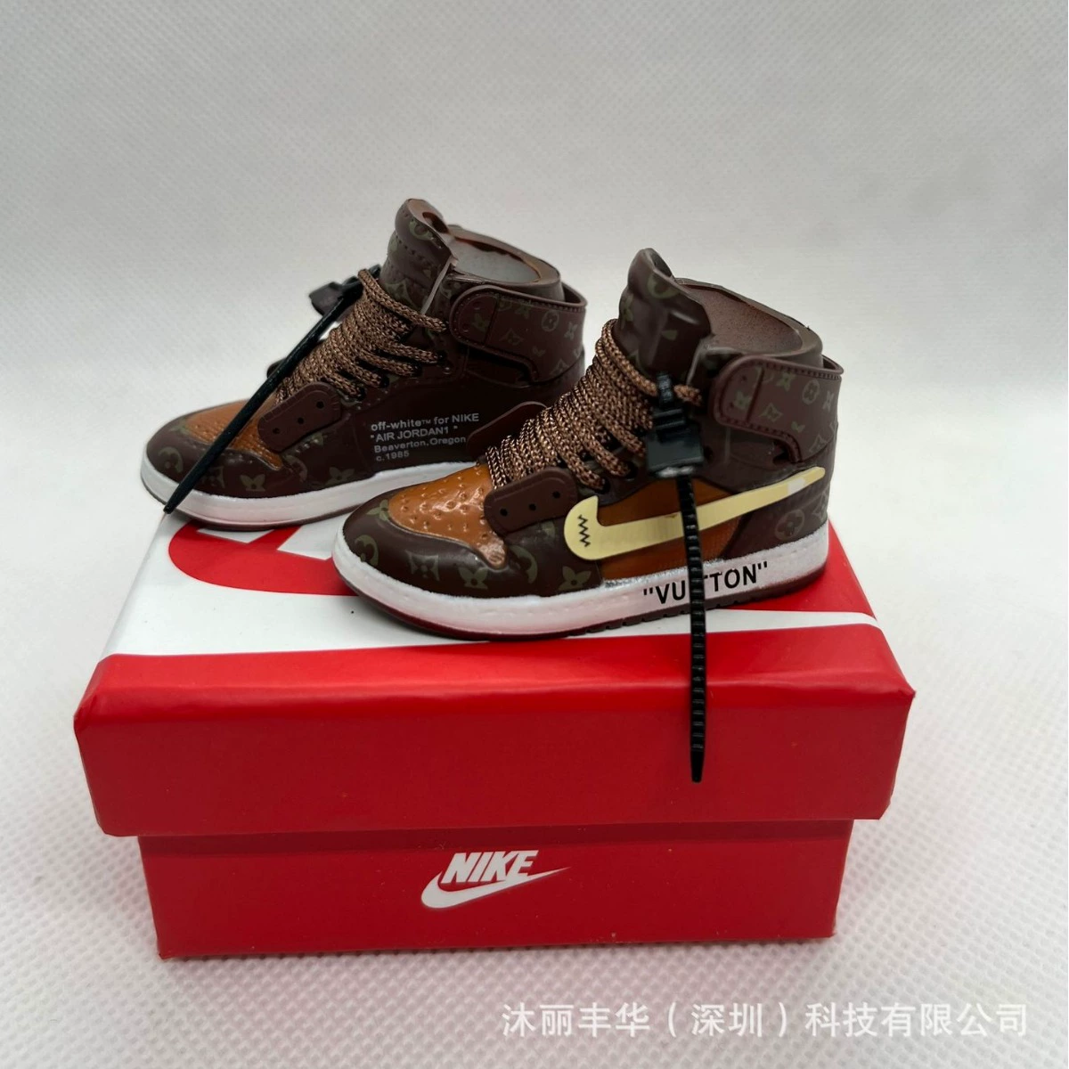 3D миниатюра баскетбольной обуви Air Jordan, коллекционная декоративная мини-тизерка, в комплекте/без коробки