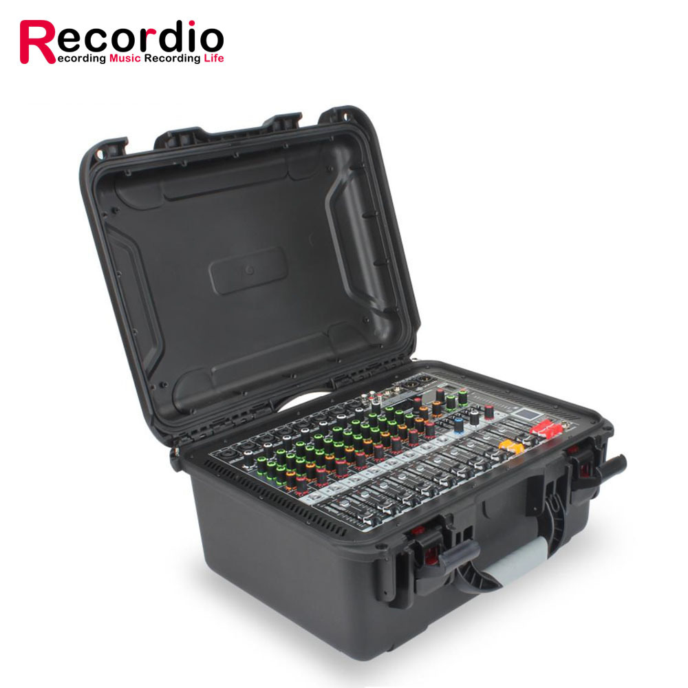 GAX-HM80 家用大功率功放调音台功放一体机舞台演出手提调音台