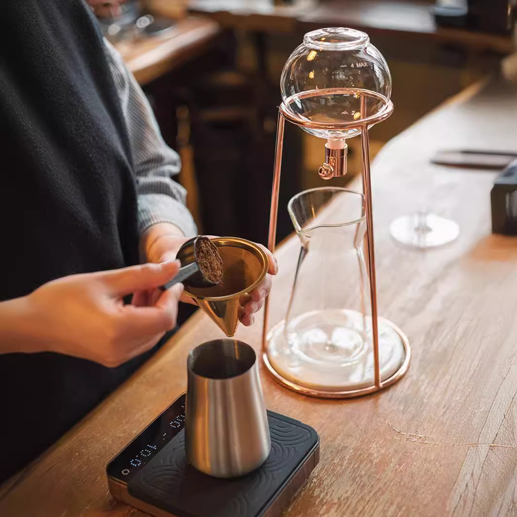 Héroe héroe Dingyuan MINI goteo de hielo cafetera olla de hielo goteo hogar comercial frío extracto