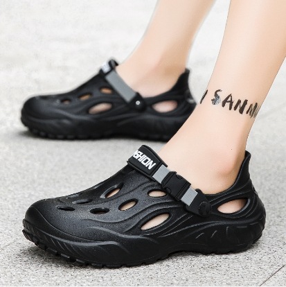 2025 primavera nuevo antideslizante EVA hombre grueso y suave al aire libre zapatos deportivos casuales para hombres zapatos deportivos agujeros