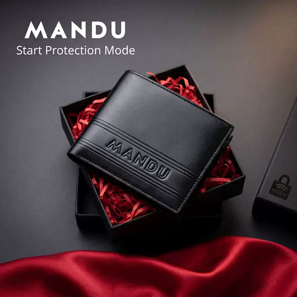 MANDU wholesale supply men's short fashion PU wallet 80% off horizontal new style wallet manufacturer wholesale wallet