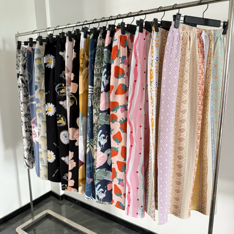 Хлопковые шелковые пижамы женские летние большие размеры тонкий искусственный хлопок можно носить на улице