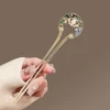 11# Pearl Abalone U-shaped Hairpin