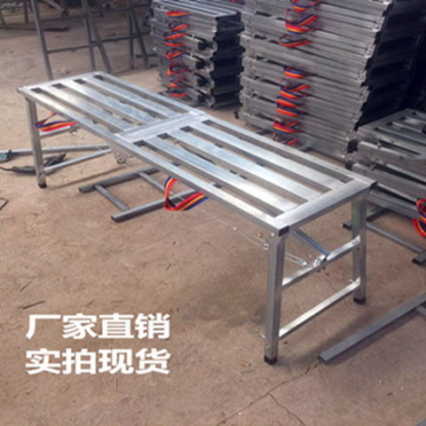 家用折叠室内装修马凳便携刮腻子升降脚手架工程梯子移动平台凳子