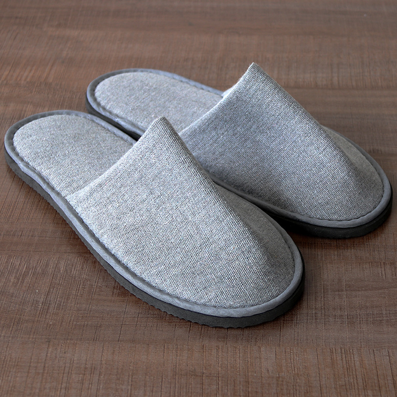 Thickened disposable slippers hotel room thickened cotton cloth slippers wholesale hotel homestay hotel supplies in stock Thickened disposable slippers hotel room thickened cotton cloth slippers wholesale hotel homestay hotel supplies in stock