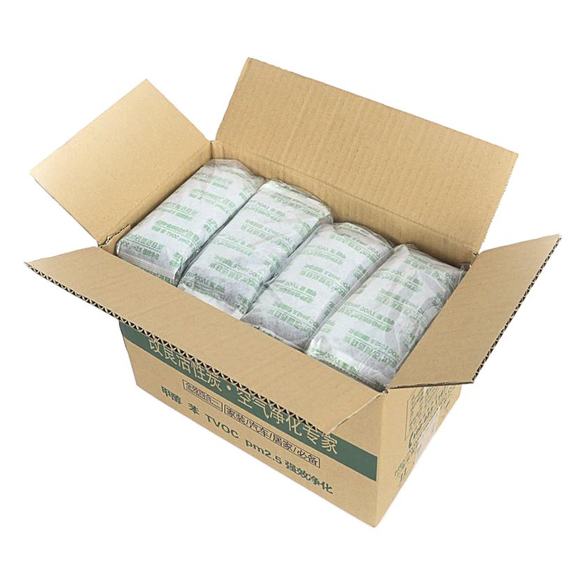 Бамбуковый уголь мешок Дезодорант в дополнение к формальдегиду активированного угля мешок Новый дом запах углерода мешок украшения дома формальдегида поглощения артефакт