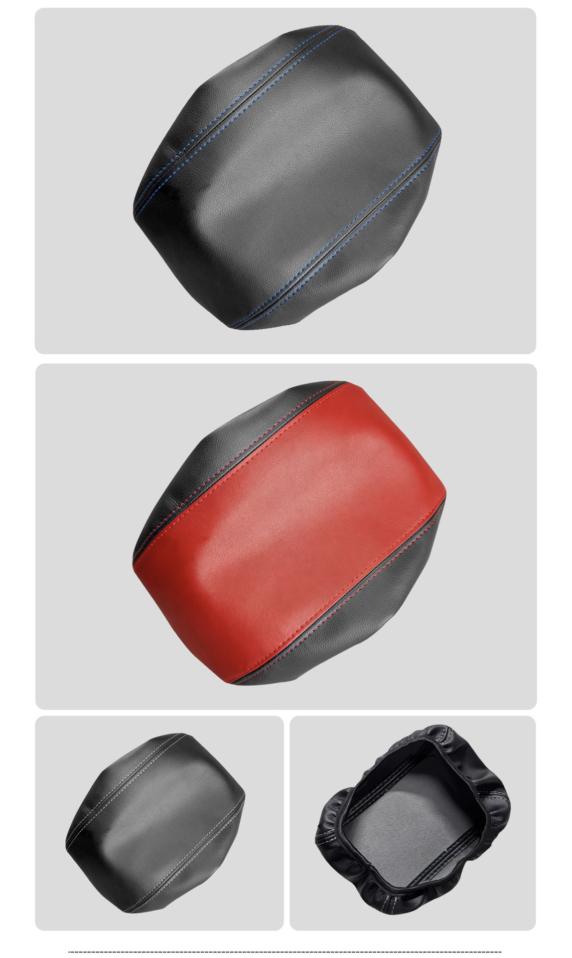 Armrest Box Leather Cover for Jeep Wrangler 2018-2026