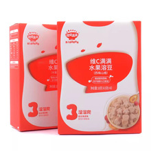 秋田满满维C满满水果溶豆18g(4包入)休闲零食西梅山楂水蜜桃樱桃