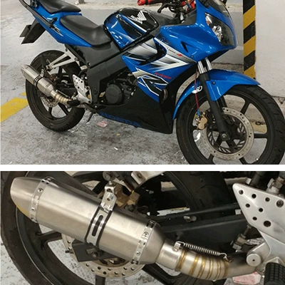 Exhaust pipe — for motorcycle modification CBR150R front
