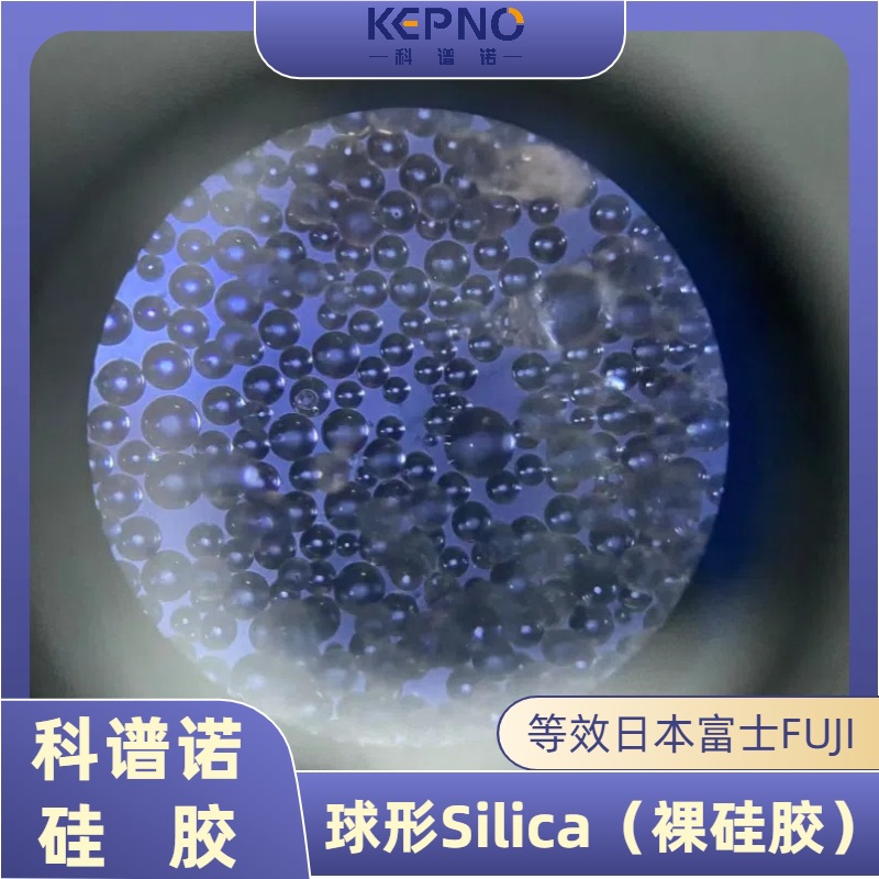 球形silica填料正相填料20-45μm100A裸硅胶微球键合相C18/NH2