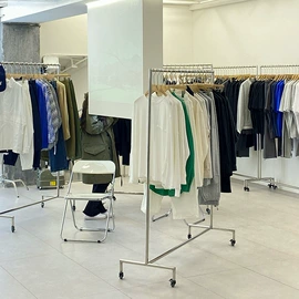 服装陈列架;其它服装展示;展示衣架