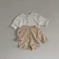 Брендовая летняя кардиган для отдыха, тонкий детский лонгслив, солнцезащитная одежда, корейский стиль, детская одежда