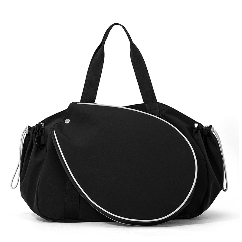 Bolsa de tenis transfronteriza, bolsa de entrenamiento deportivo, bolsa de acondicionamiento físico, bolsa de raqueta portátil de bádminton de gran capacidad, bolsa deportiva de separación seca y húmeda