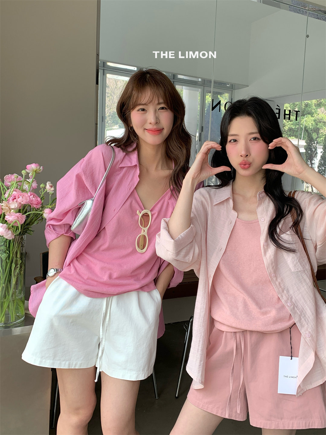 Áo sơ mi chống nắng nữ tay dài cổ bẻ dáng rộng chất liệu mỏng nhẹ — Vàng nhạt, xanh nhạt, Xanh Hàn, Xanh lá cây nhạtcolor chi tiết 11