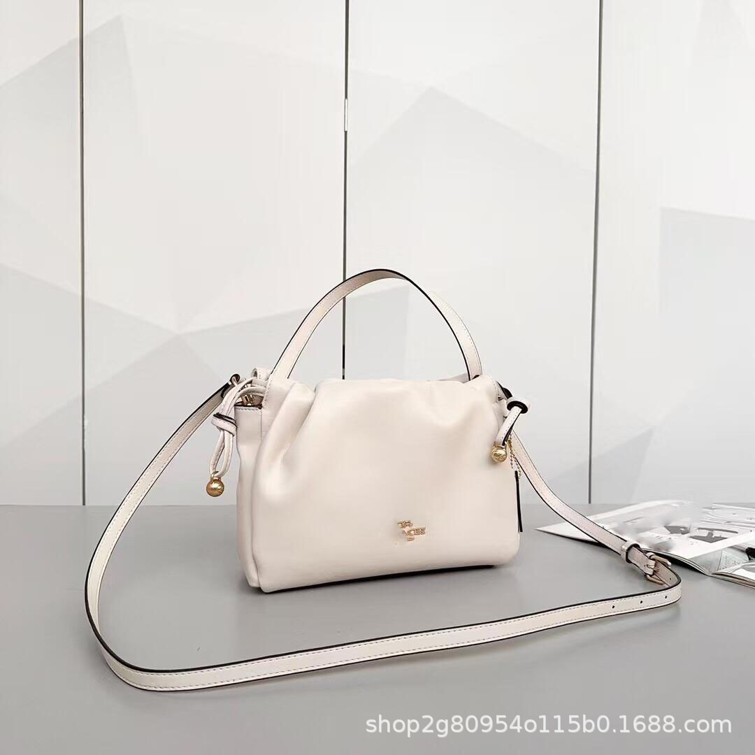 2025 New Faye Cloud Bag Genuine Leather Handbag Luxury Underarm Bag Versatile Soft Leather Shoulder Crossbody Bag - Thumbnail 7