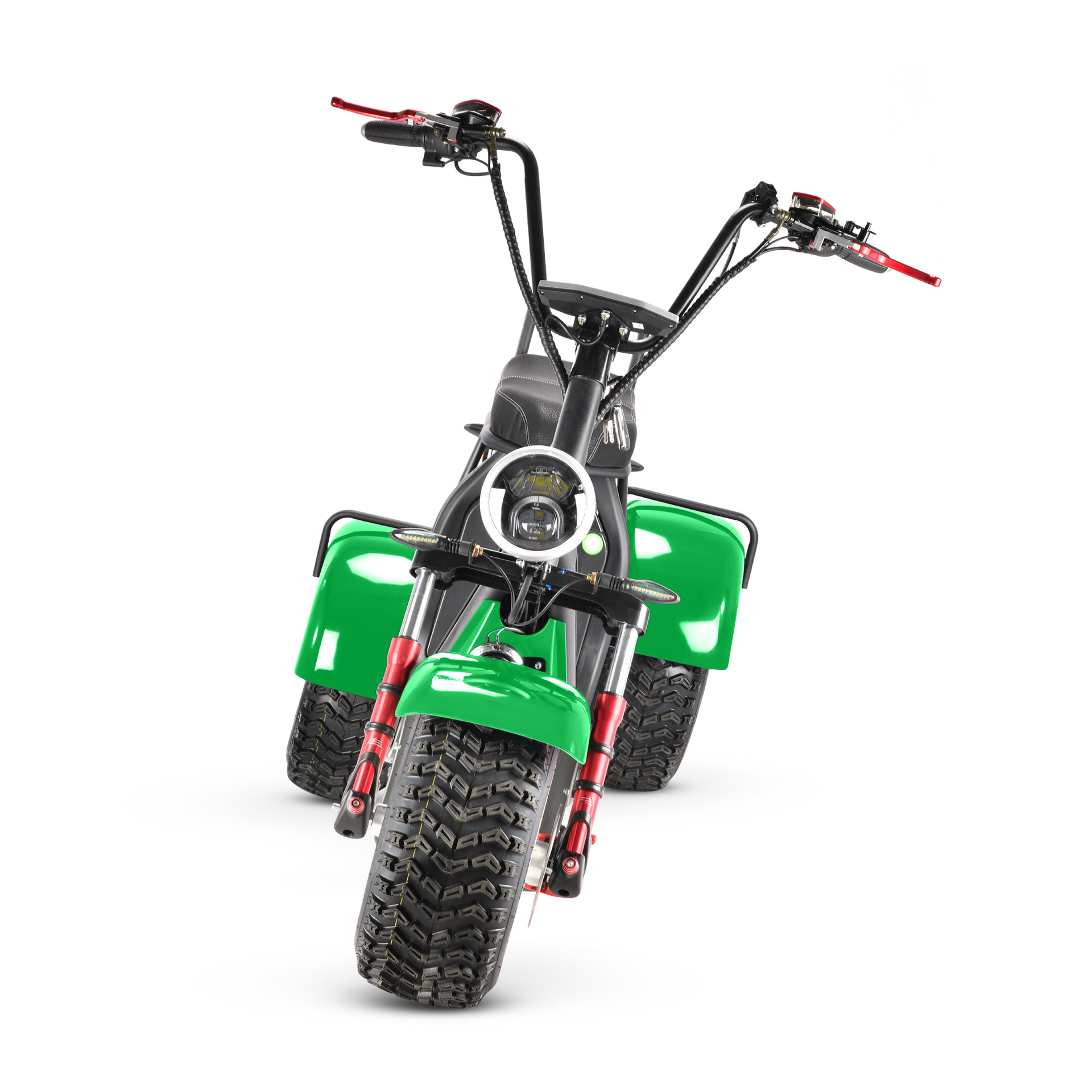 Eec Adult Mobility Scooter Dual-Drive Left and Right Swing Large Seat Cushion Single Bar Three-Wheel Motorcycle Harley Electric Vehicle