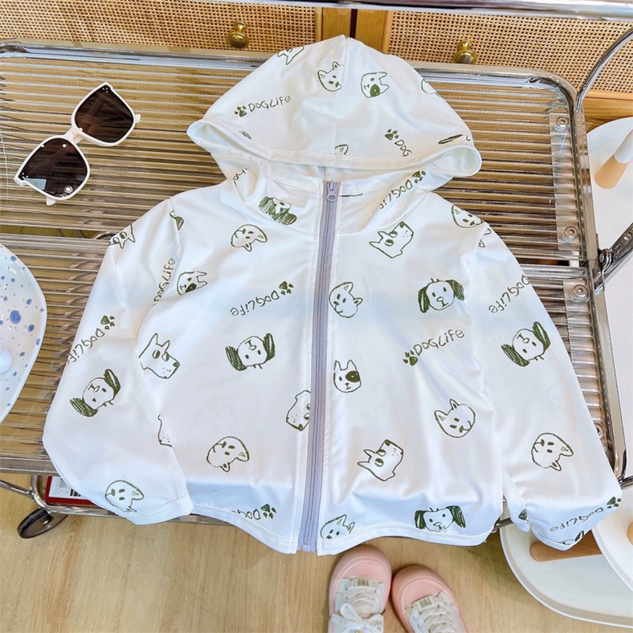 Детская солнцезащитная одежда, летняя новая стильная кожаная одежда для мальчиков, дышащая солнцезащитная одежда для девочек, детское тонкое пальто оптом