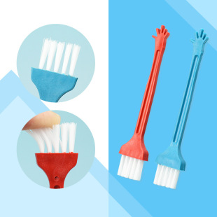 Five-finger plastic humidifier keyboard brush mosquito lamp nylon wool cleaning dust removal small brush