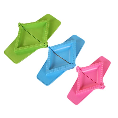 Square kitchen household plastic dumpling making tool creative shape manual dumpling pinching dumpling mold