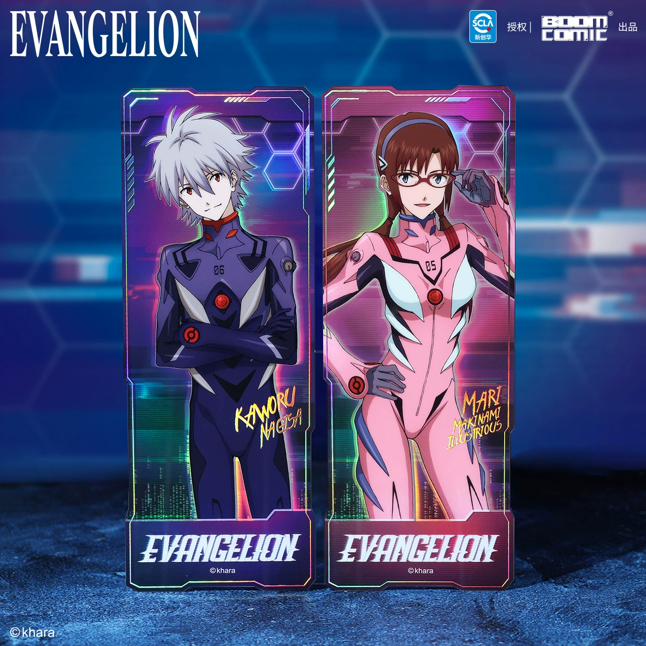 Подлинная неоновая к Genesis Evangelion EVA Cyber Reverberation серия лазерная карта Guangu периферия