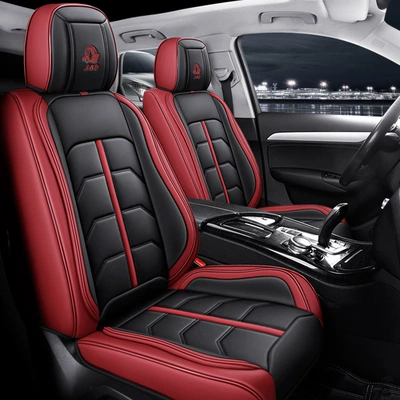 New All-Season Universal Full Leather 3D Fully Enclosed Breathable and Wear-Resistant Universal Five-Seater Car Interior Seat Cushion and Seat Cover