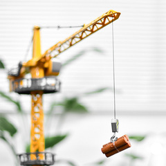 超大號大型高吊塔玩具起重機塔掉兒童玩具車批發合金男孩吊臂塔吊