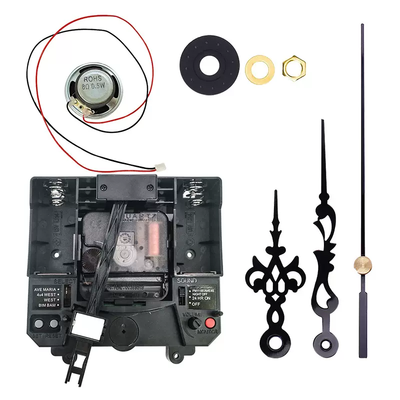 太阳牌西敏寺4种音乐整点报时器一体式300g摇摆时钟机芯DIY钟配件