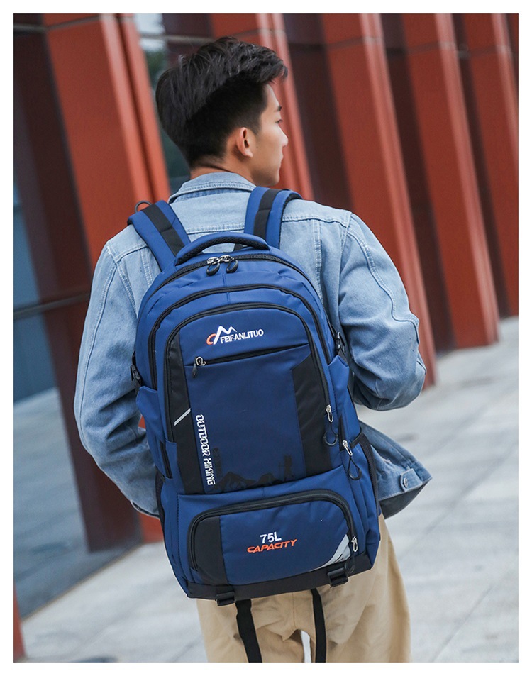 Grenzüberschreitender Sportrucksack großvolumiger Reiserucksack wasserdichter täglicher Sport-Wander-Camping Outdoor-Kletterrucksack