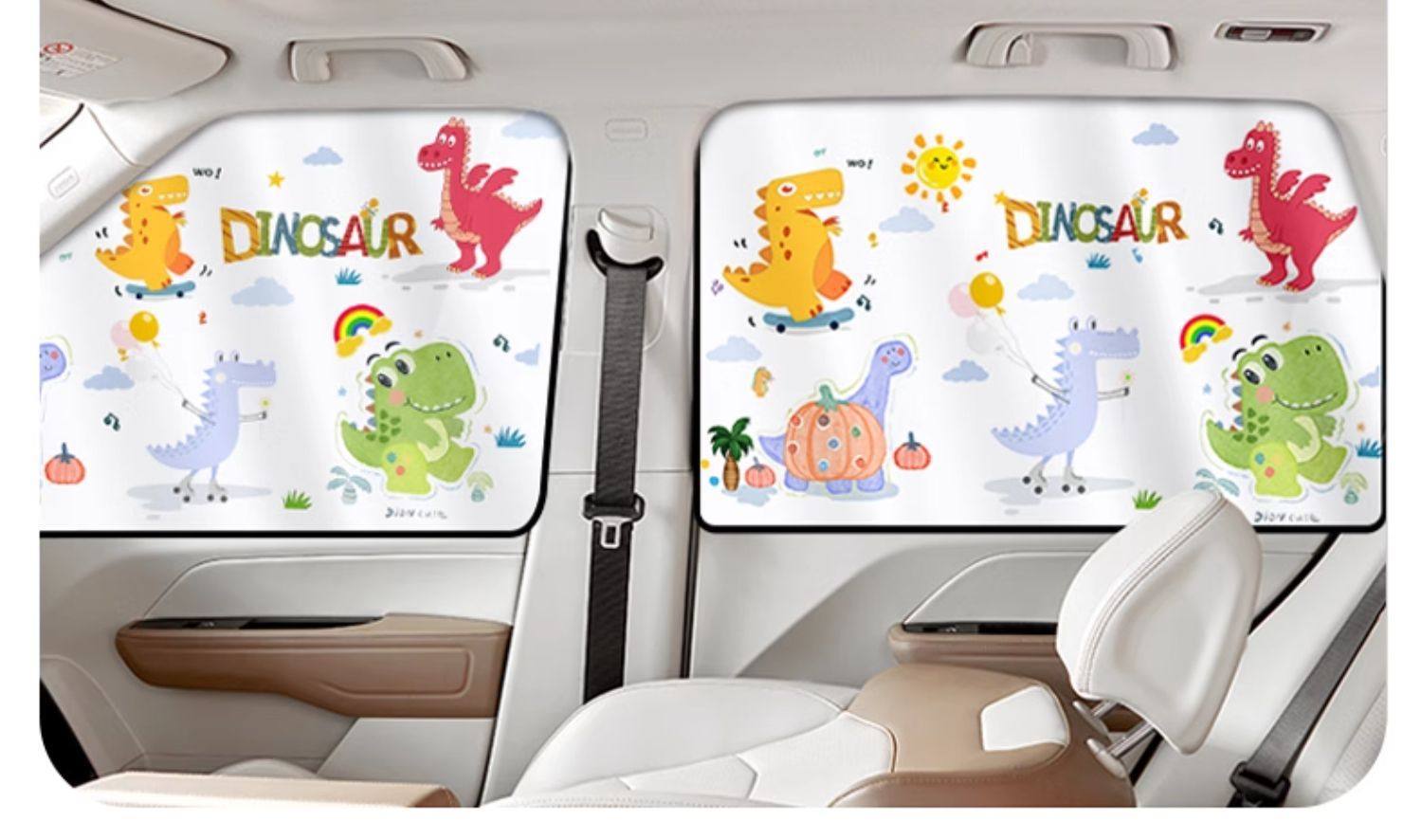Car Window Sunshade Curtain, Car Sun Protection Curtain, Baby Car Privacy Curtain, Magnetic Sunshade Curtain for Children in the Car