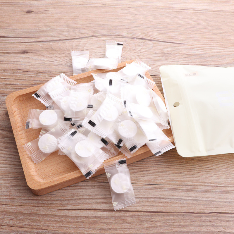 玛莉安 40粒袋装DIY压缩面膜粒 一次性无纺布面膜纸厂家批发3029