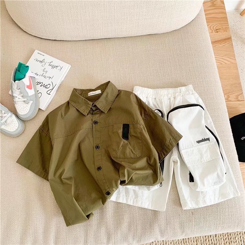 Summer short sleeve T-shirt for boys