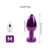 Electroplated purple remote control large size bagged