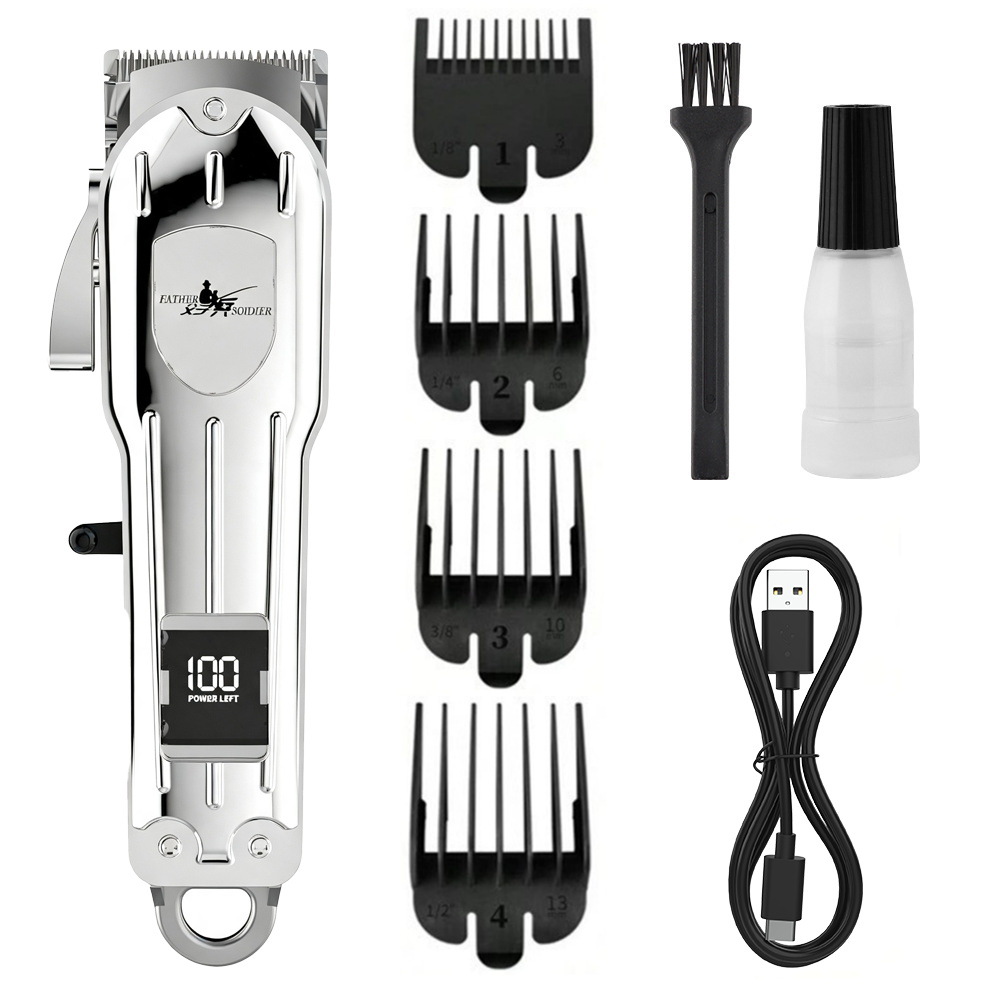 Factory direct sale hair clippers, electric trimmers, razors, electric hair clippers, TYPE-C unisex