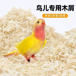 鸟专用木屑尿砂繁殖垫料保暖鹦鹉除臭金丝熊少尘全套专用刨花木屑