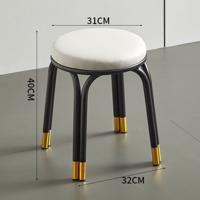 라이트 그레이 테크니컬 가죽 표면 [높이 40 - 다리와 다리가 4개로 안정적] ◁ 추천상품