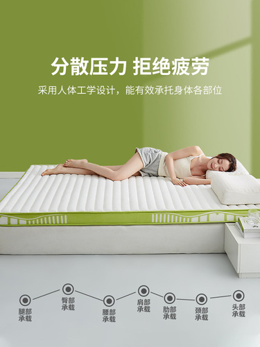 Latex memory foam mattress cushion home children's tatami mat customized student dormitory rental special 1 meter 5 bed