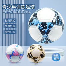 耐踢PVC5号足球跨境现货 中考训练比赛用球