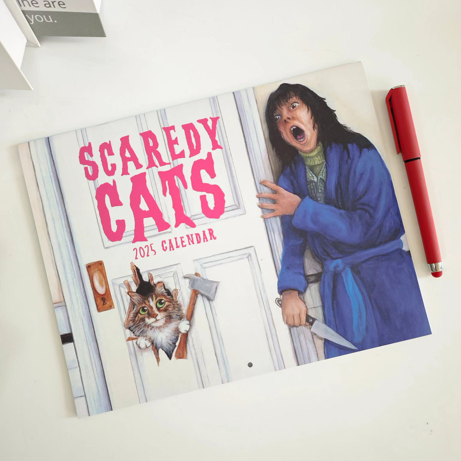 무서운 고양이 달력