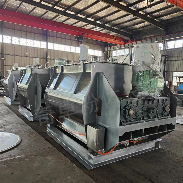 奇卓成套干粉球状石墨连续式双轴桨叶无重力混合机放心省心的选择