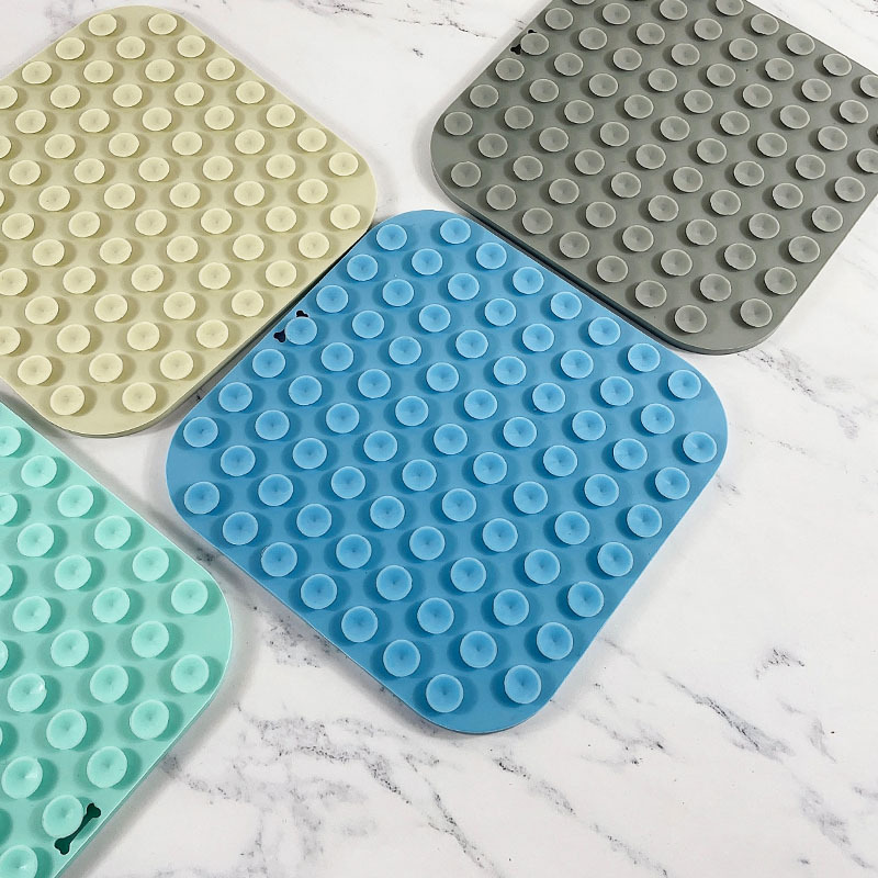 Pad de alimentación para mascotas, cocina para gatos y perros, almohadilla de alimentación lenta, ventosa para perros, almohadilla de alimentación lenta, perros