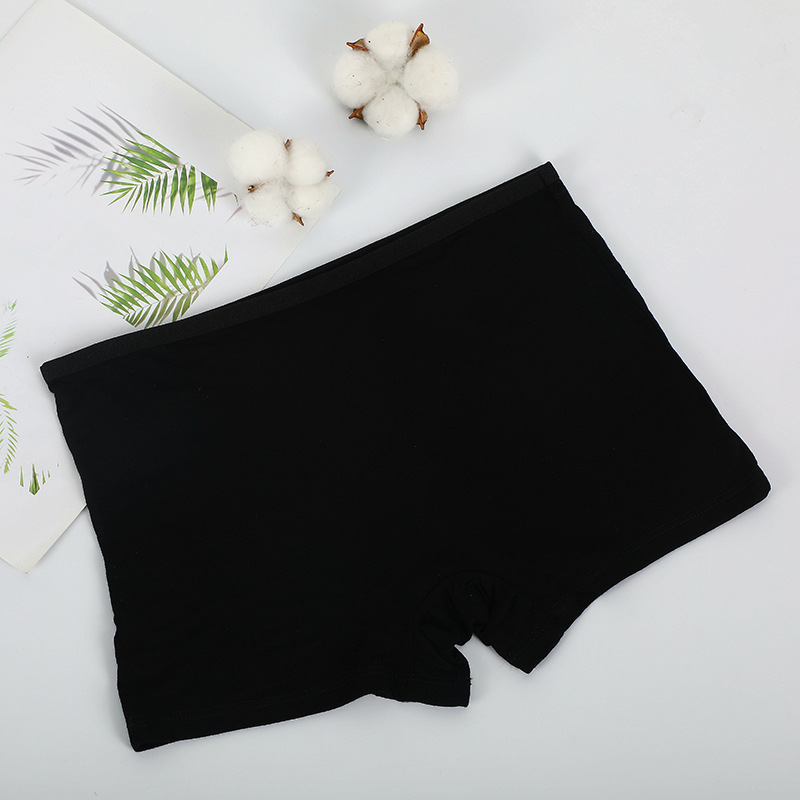 Pantalones de seguridad de niña modal al por mayor de fábrica cómodos calzoncillos Boxer de fibra de bambú transpirable anti-Exposición para mujer