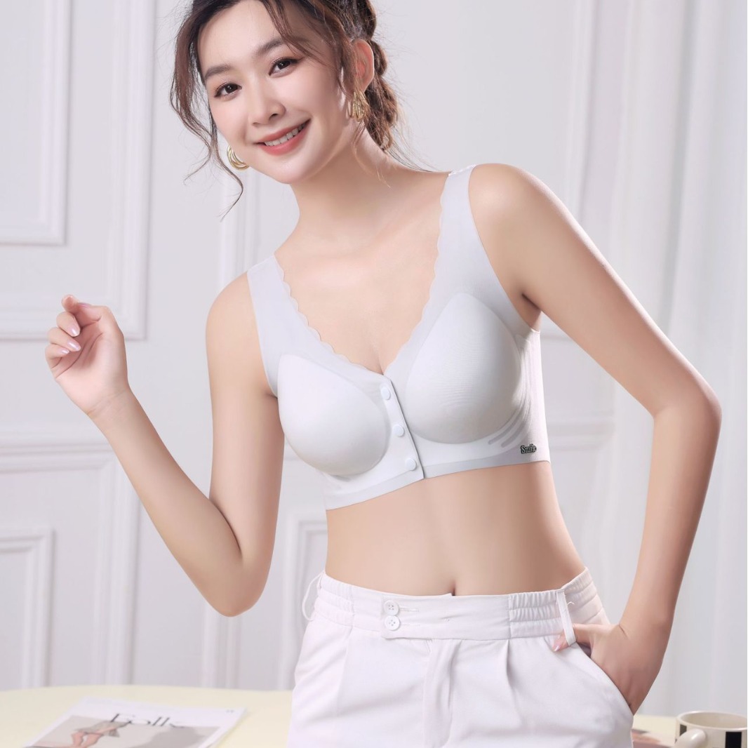 Ventas directas de fábrica comercio electrónico transfronterizo Sudeste de Asia Vietnam Tailandia damas sin costuras ropa interior de lactancia cómoda sujetador