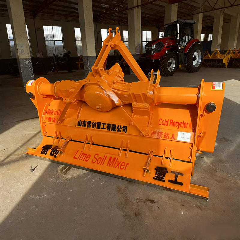 合金刀头拌和机后桥式冷再生路拌机 修路工程灰土拌合机 雷亿重工