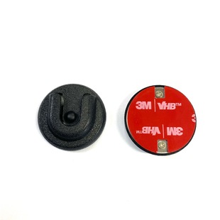 The round hand microphone hook bracket is suitable for 7900R/500DR 300 Jianwu Ouxun D9000 car table hand microphone bracket